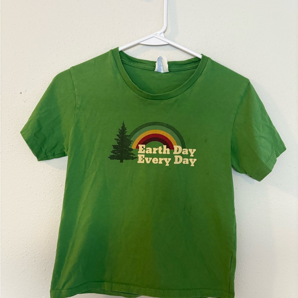 Green Kids T-Shirt - Earth Day Every Day